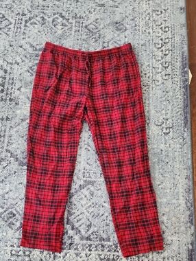 The Black Dog Red and Black Plaid Lounge Pants